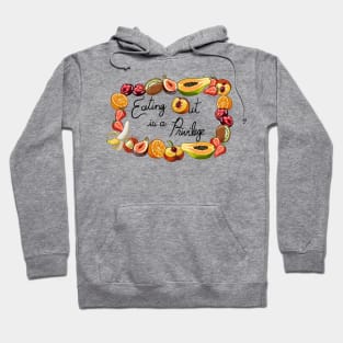 Eating Out is a Privilege Hoodie